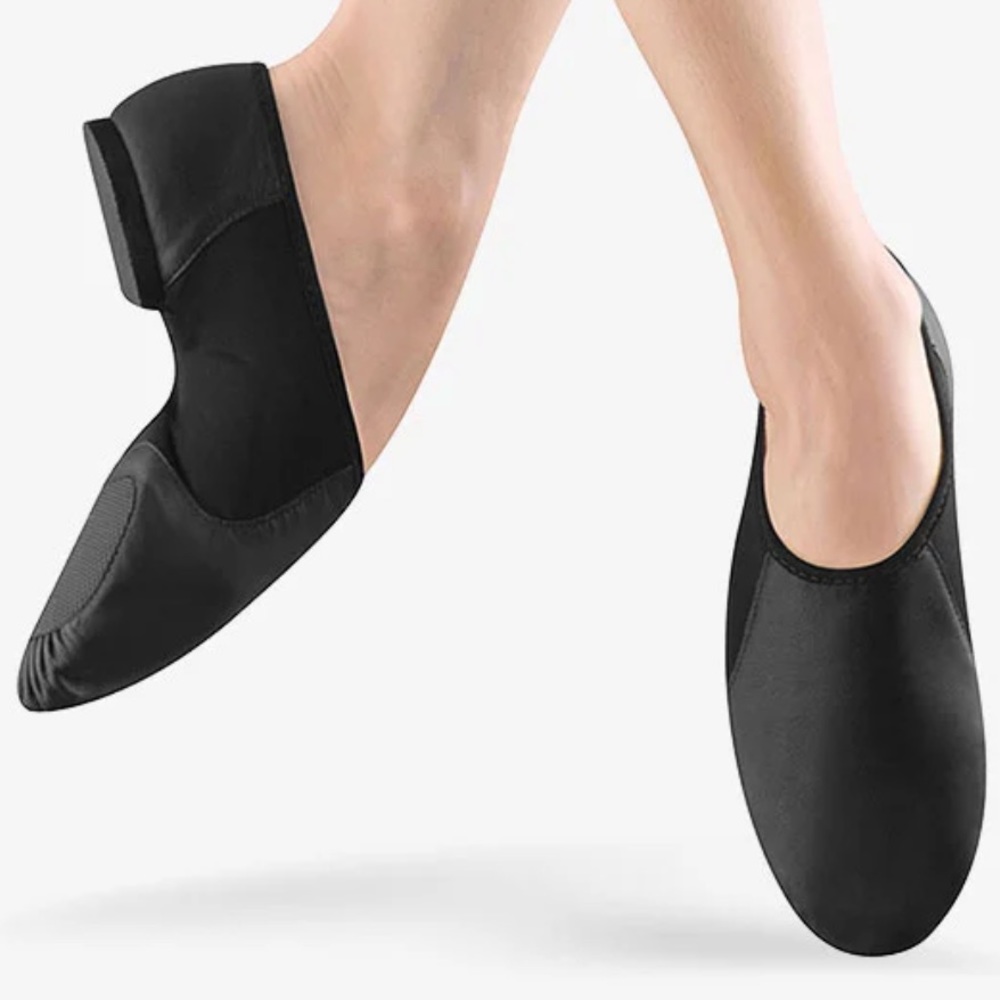 Bloch S0495L Black 8.5 NEW never worn dance jazz